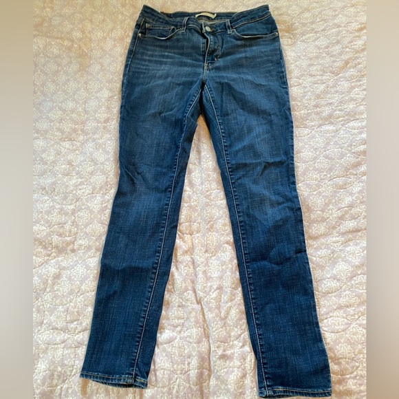 Levi 711 dark blue Skinny Jeans - Picture 2 of 3